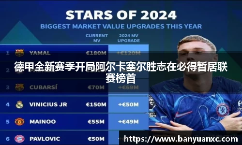 德甲全新赛季开局阿尔卡塞尔胜志在必得暂居联赛榜首